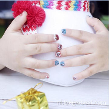 Aangepaste 3D Nail Art Sticker Christmas Design